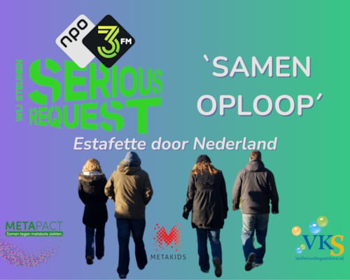 Samen oploop voor Serious Request